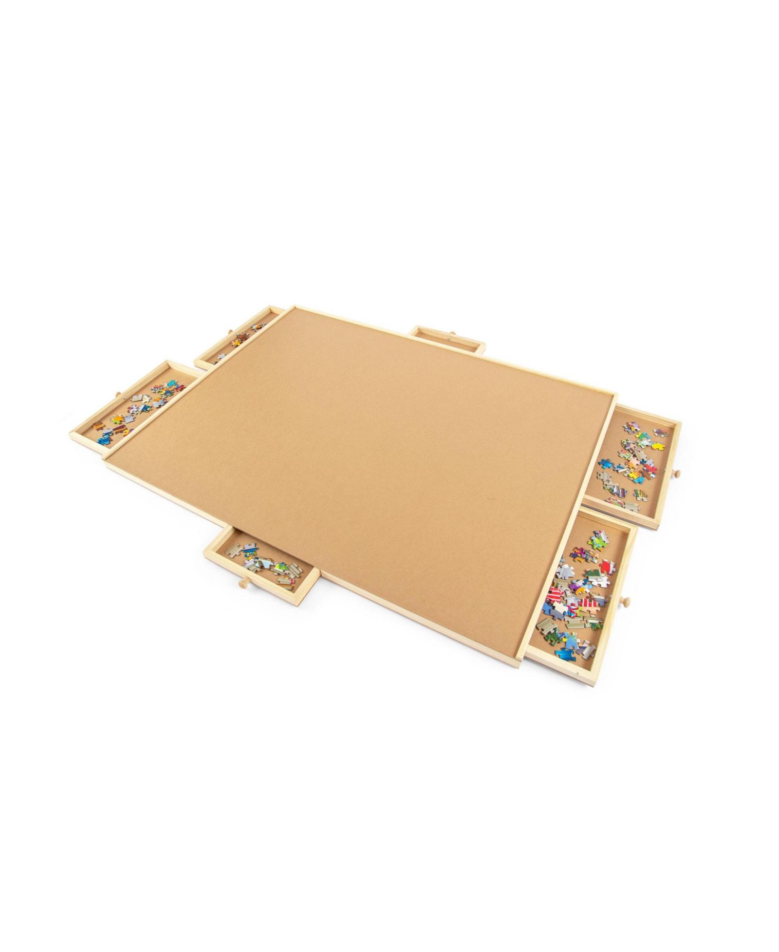 Стол для пазлов Wooden Jigsaw Puzzle Table | Puzzle Storage System | 35 x 2 x 28 Inches