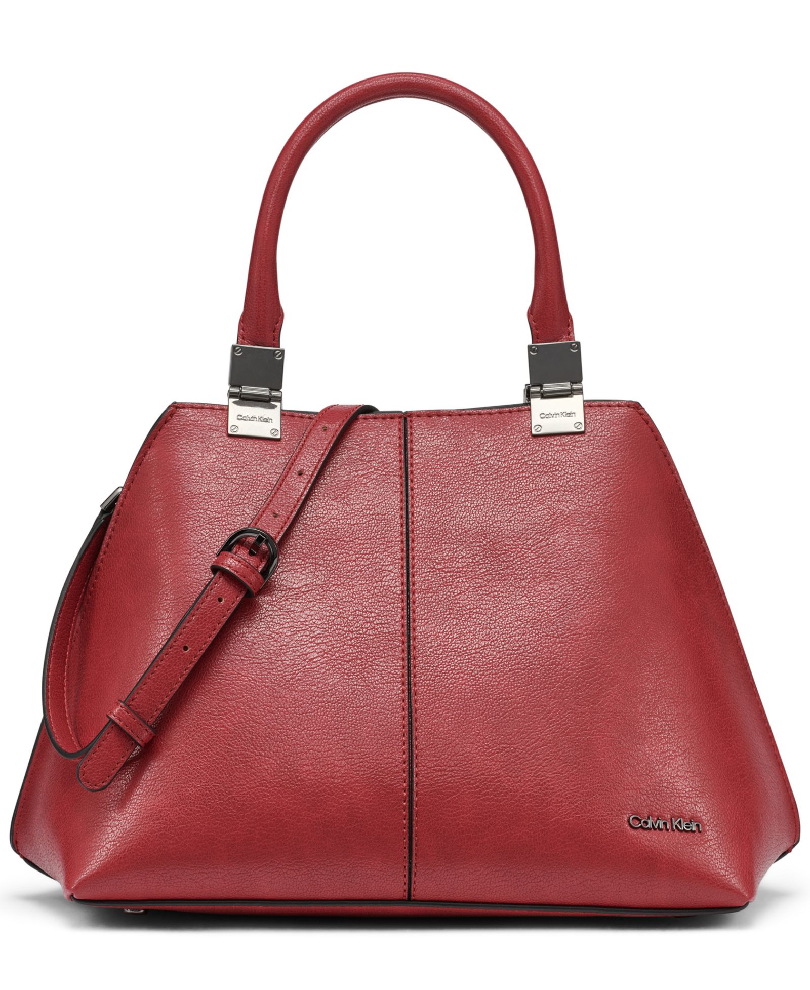 Calvin Klein Granite Convertible Satchel with Magnetic Snap