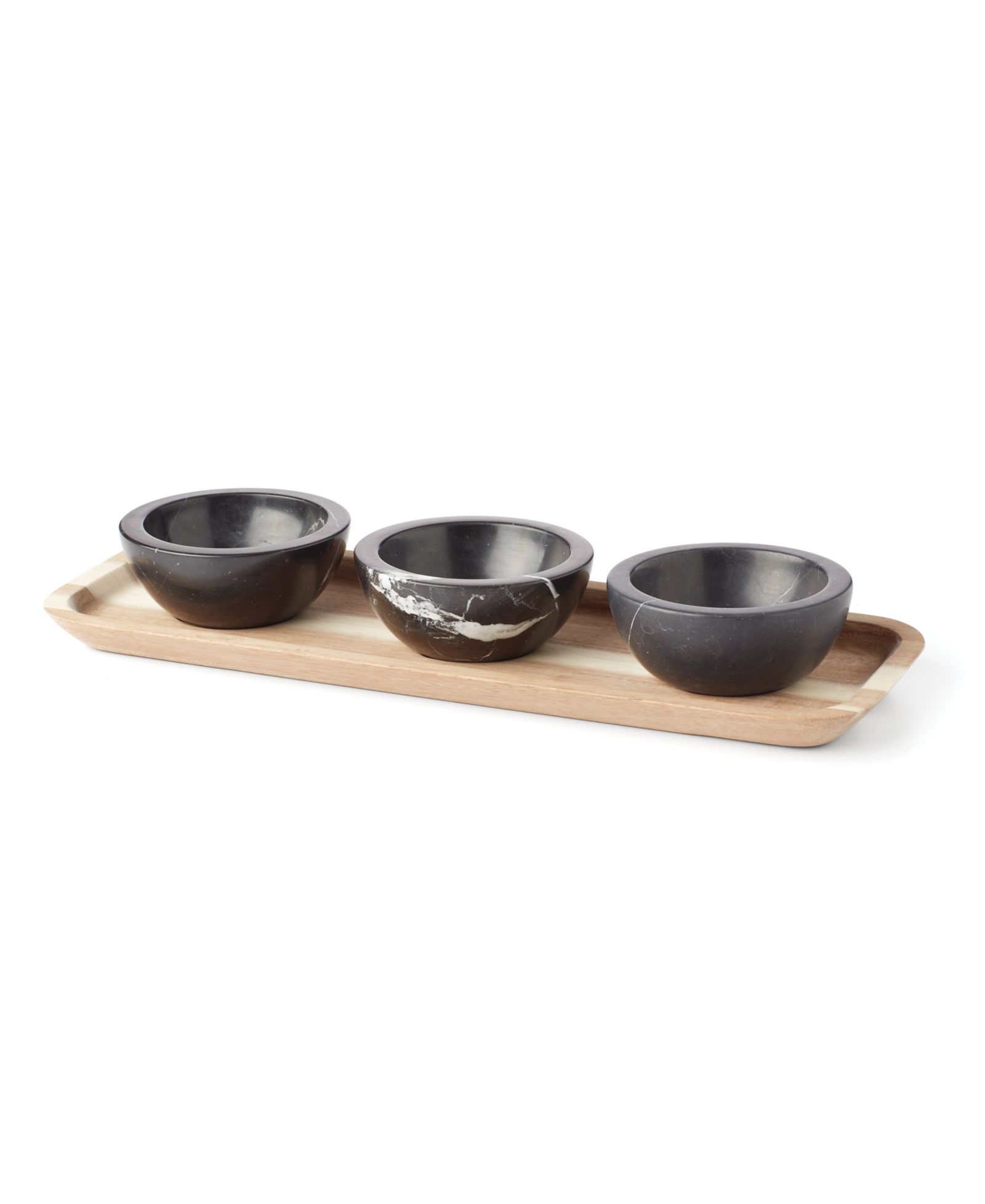 Lenox LX Collective Tray Set with 3 Dip Bowls
