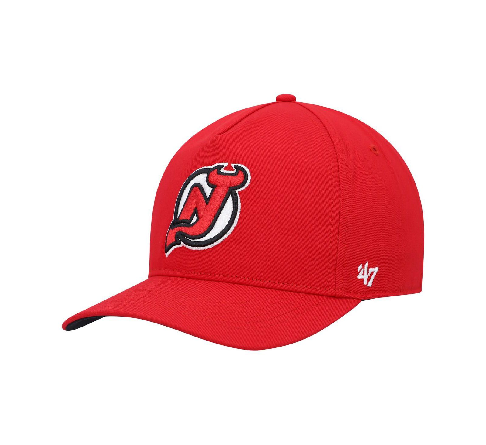 Мужская кепка '47 Brand Red New Jersey Devils Primary Hitch Snapback Hat