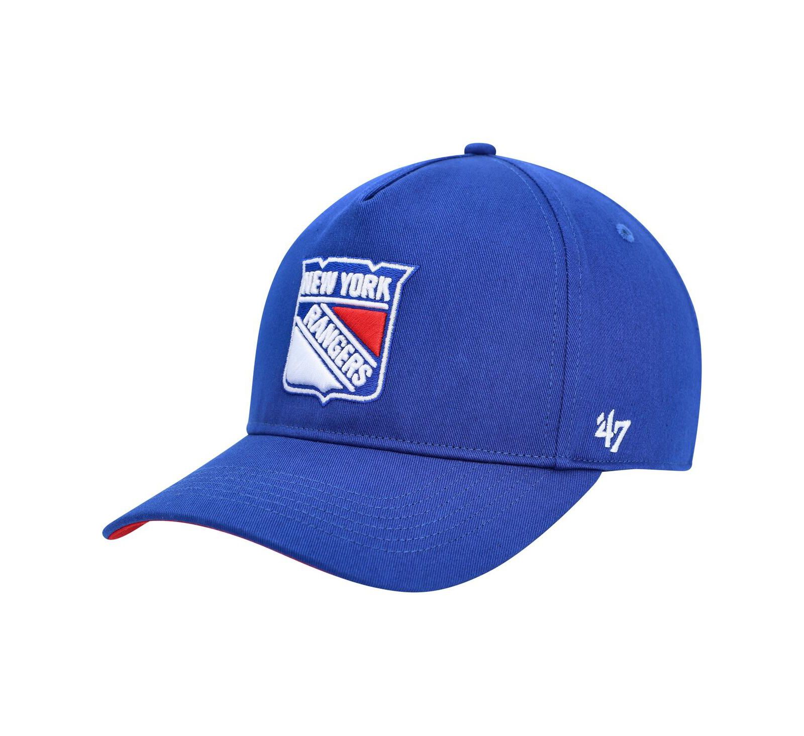 Men's '47 Brand Blue New York Rangers Primary Hitch Snapback Hat