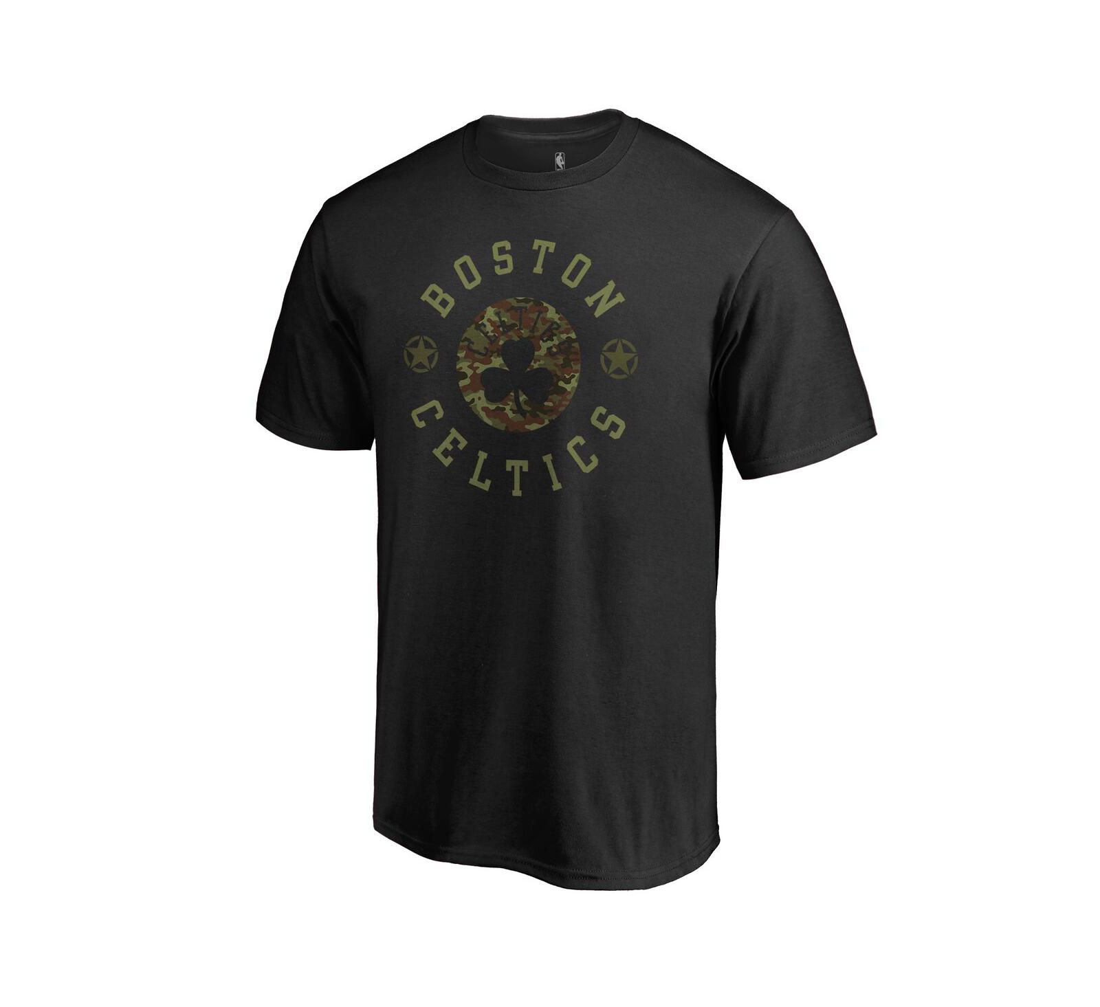 Men's Fanatics Black Boston Celtics Liberty T-shirt