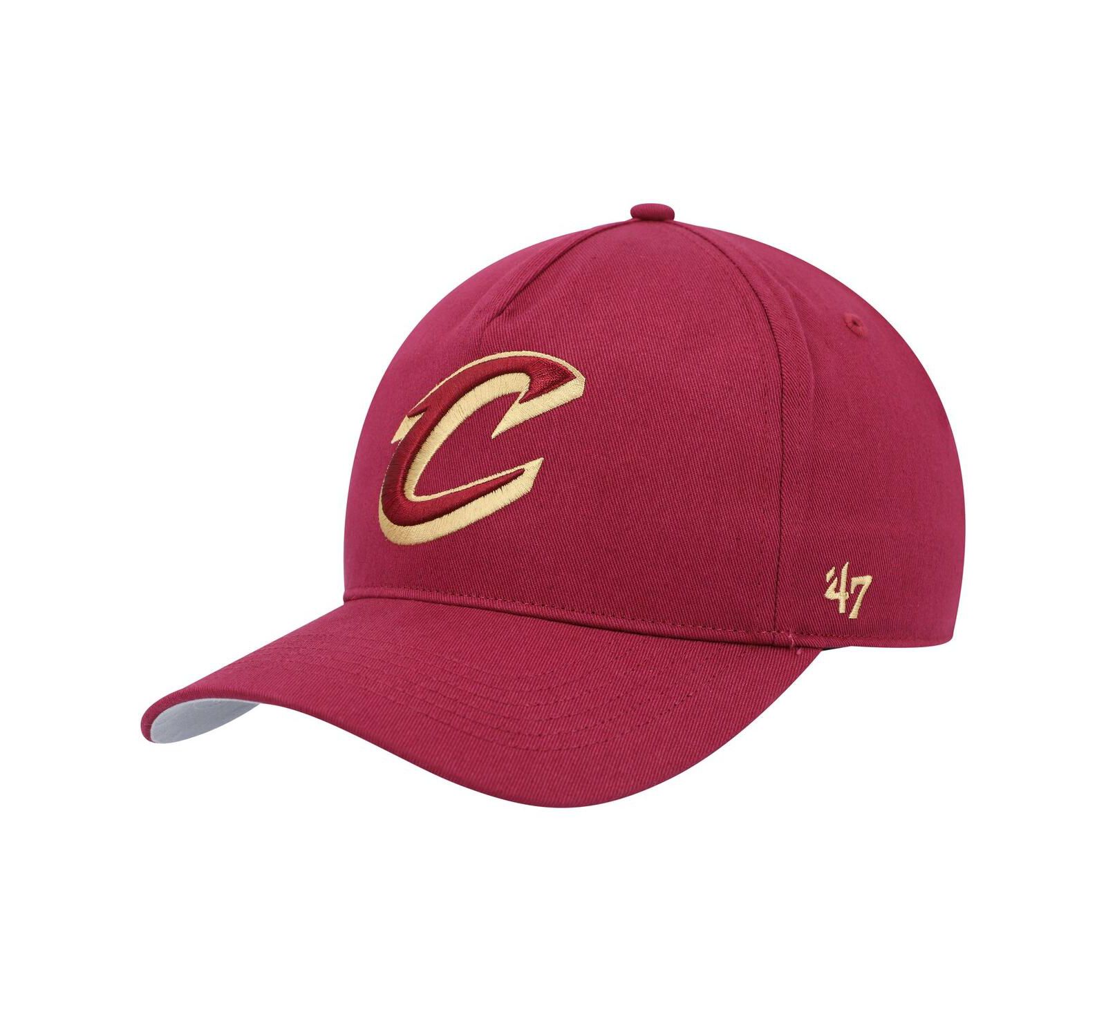 Men's '47 Brand Wine Cleveland Cavaliers Hitch Snapback Hat