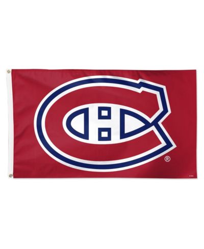 Флаг Wincraft Montreal Canadiens 3' x 5' Primary Logo Single-Sided