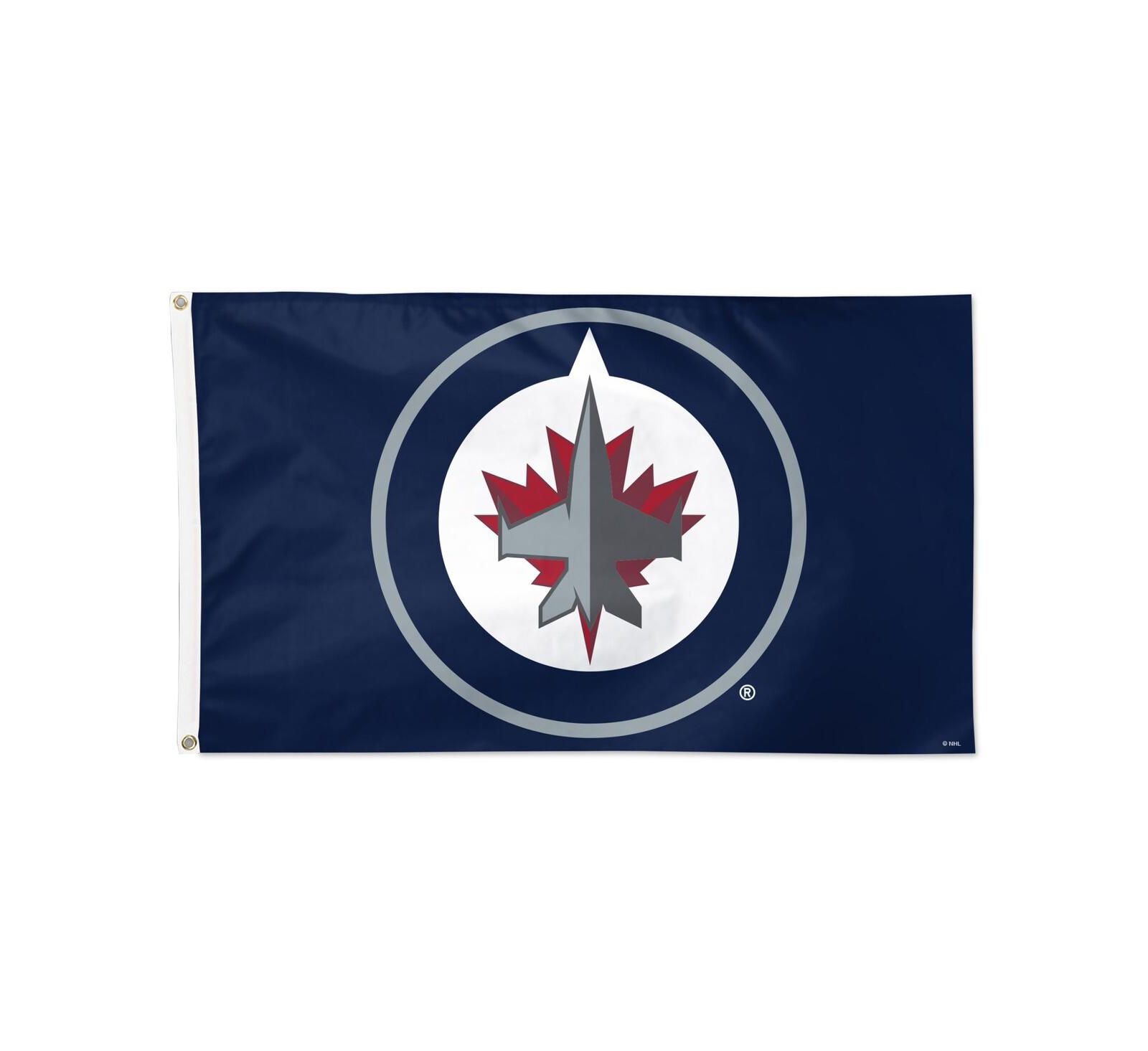Флаг Wincraft Winnipeg Jets 3' x 5' Primary Logo Single-Sided