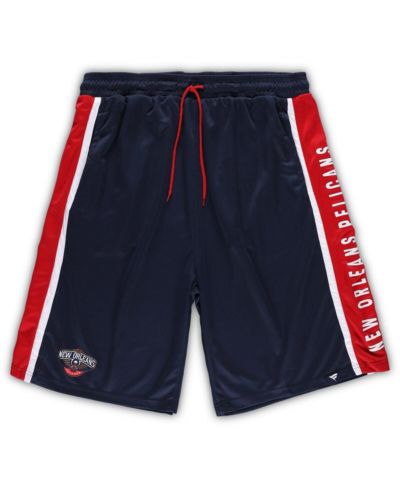 Мужские шорты Fanatics Mesh с логотипом New Orleans Pelicans, Big and Tall