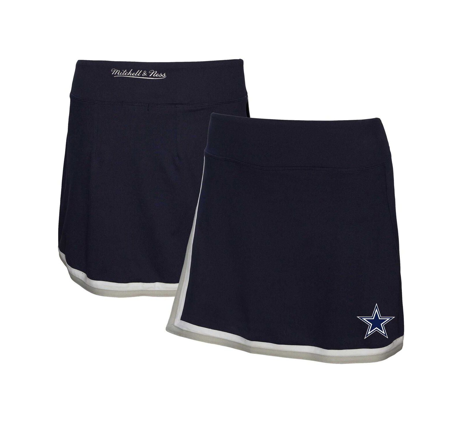 Women's Mitchell & Ness Navy Dallas Cowboys Skort
