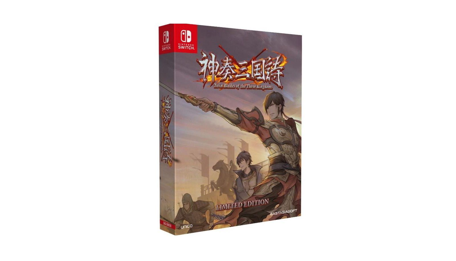 Twin Blades of the Three Kingdoms Limited Edition RPG Nintendo Switch