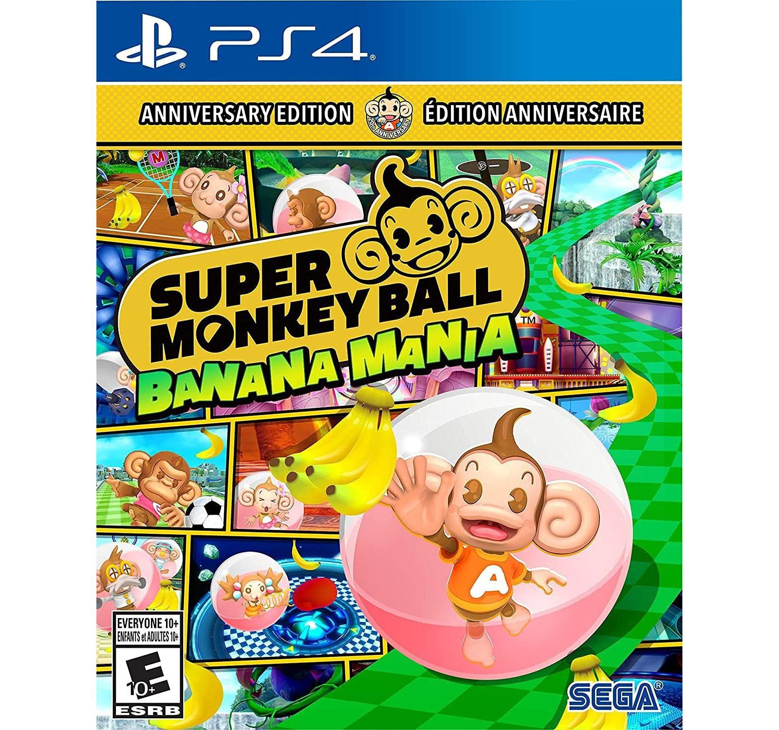 Sega Super Monkey Ball Banana Mania Anniversary Edition PlayStation 4