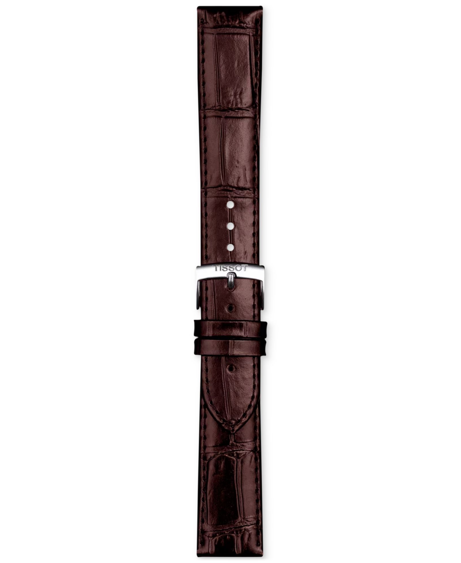 Ремешок для часов Tissot Official из коричневой кожи сменный