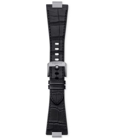 Tissot Official PRX Interchangeable Black Leather Watch Strap