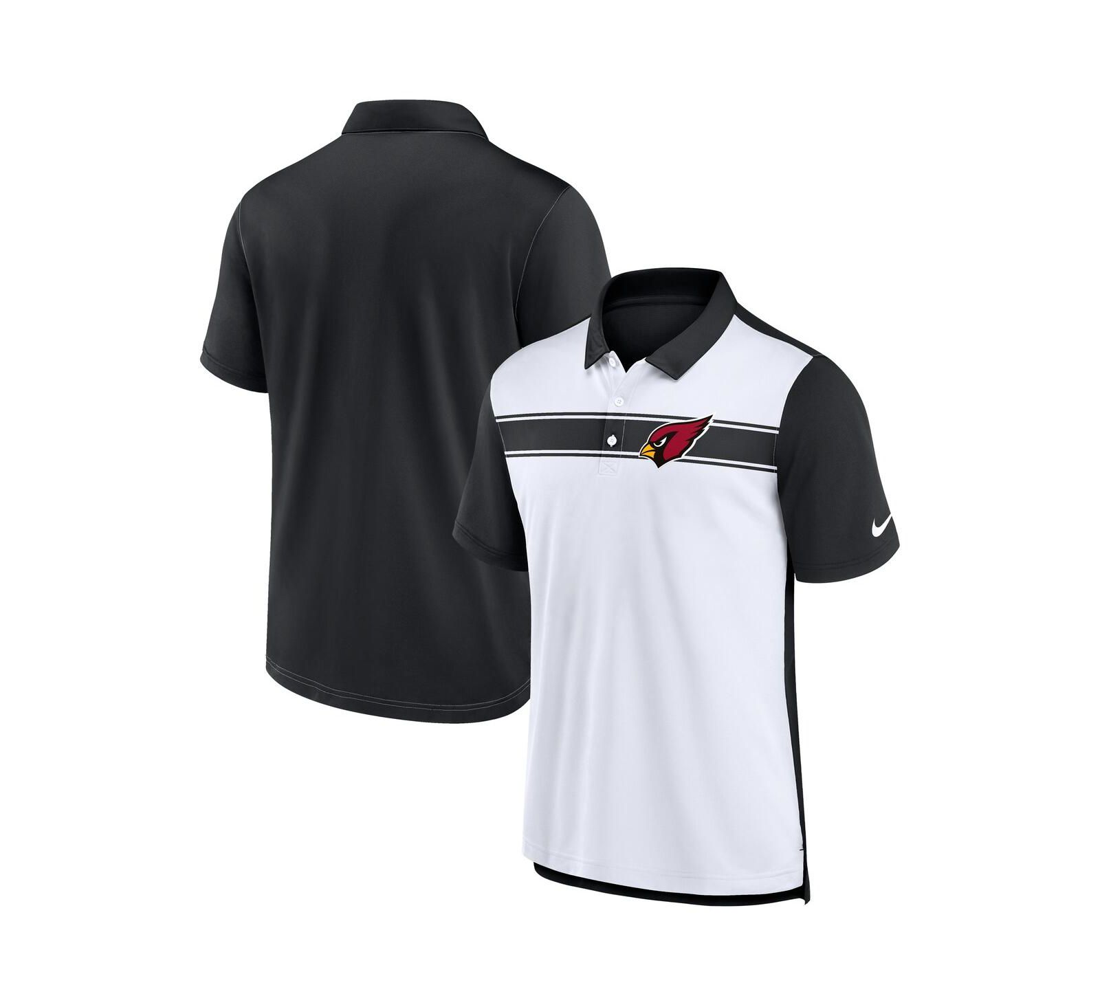 Мужская рубашка-поло Nike Arizona Cardinals Rewind Pique White/Black