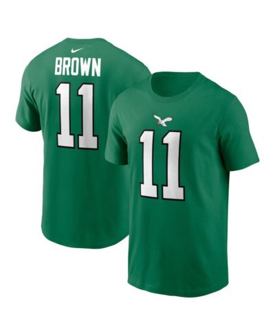Nike Мужская футболка A.J. Brown Philadelphia Eagles, цвет Kelly Green