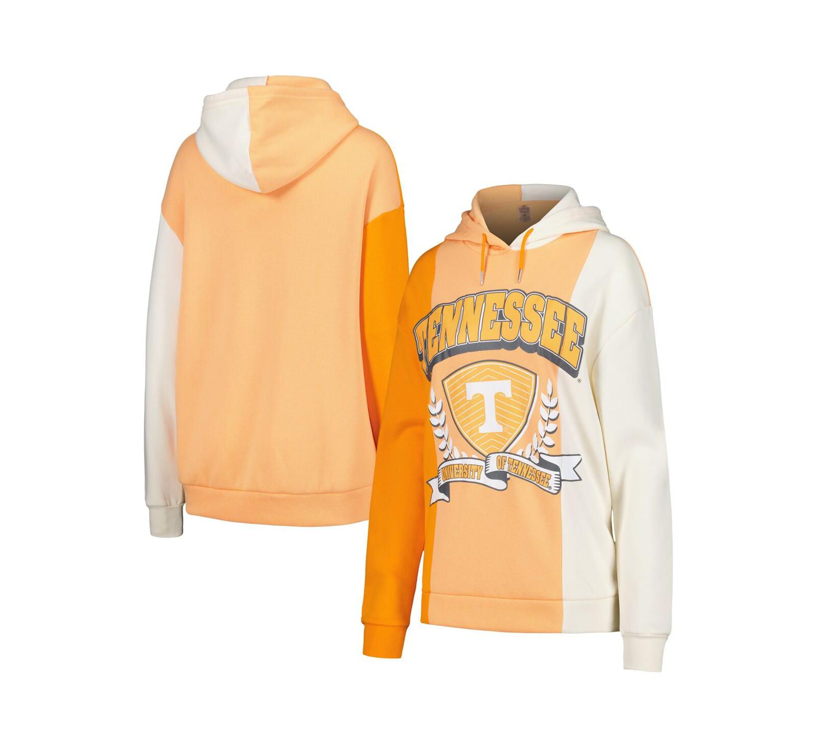 Женское худи Gameday Couture Tennessee Orange Tennessee Volunteers Hall of Fame с цветовым блоком