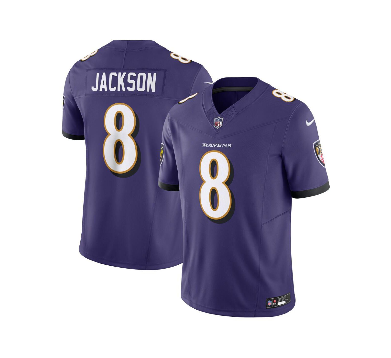 Nike Men's Lamar Jackson Baltimore Ravens Vapor F.U.S.E. Limited Jersey