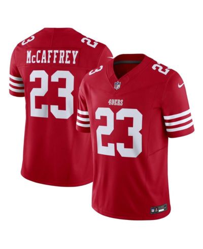 Men's Nike Christian McCaffrey Scarlet San Francisco 49ers Vapor F.U.S.E. Limited Jersey