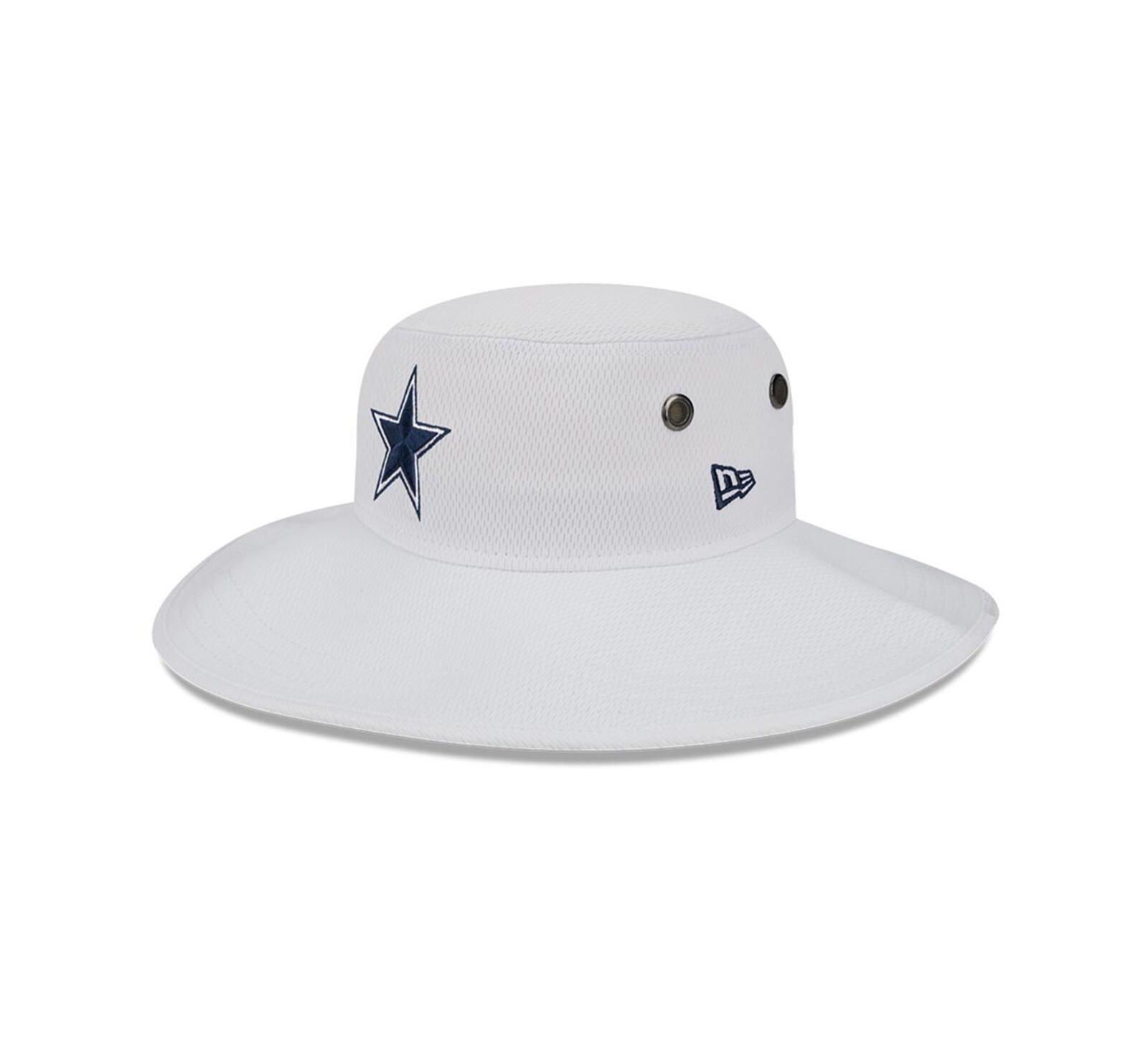 Мужская панама New Era Dallas Cowboys 2023 NFL Training Camp, цвет white