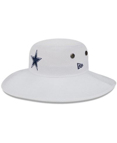 Men's New Era White Dallas Cowboys 2023 NFL Training Camp Panama Bucket Hat