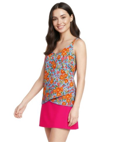 Blue springside floral