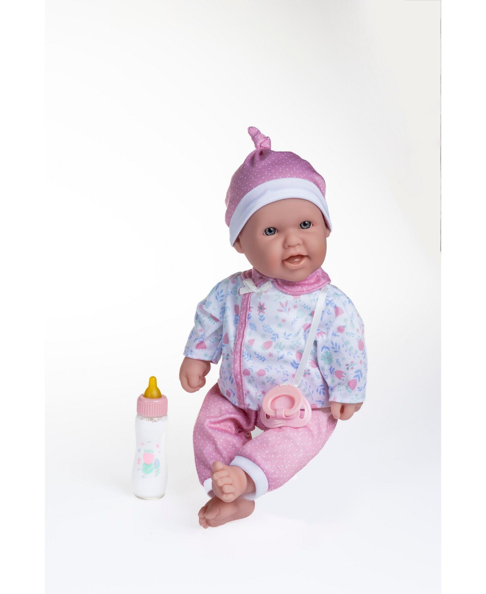 Мягкая кукла JC TOYS La Baby 14.3" с набором аксессуаров