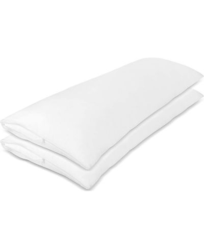 Защитная наволочка для подушки Circles Home 100% Cotton, White