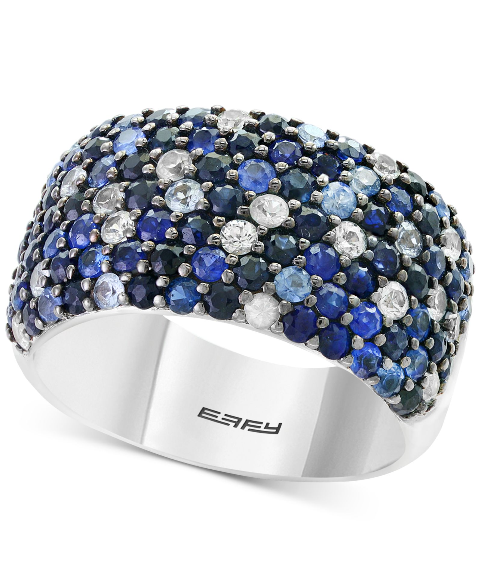 EFFY® Multicolor Sapphire Ring (3-5/8 ct. t.w.) in Sterling Silver
