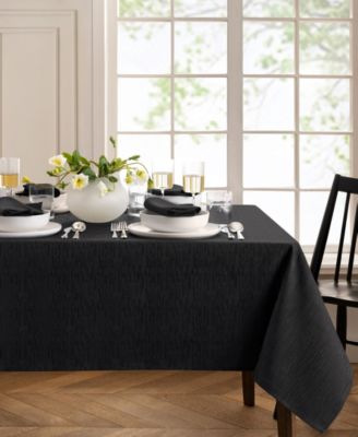 Continental Solid Texture Water and Stain Resistant Tablecloth, 60" x 120"