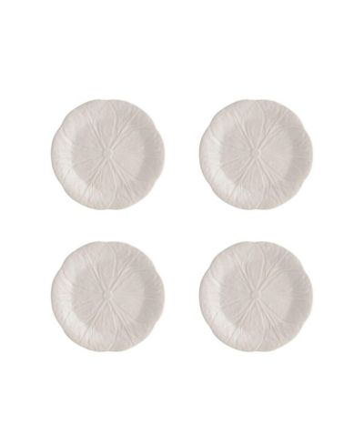 Bordallo Pinheiro Cabbage Salad Plates, Set of 4