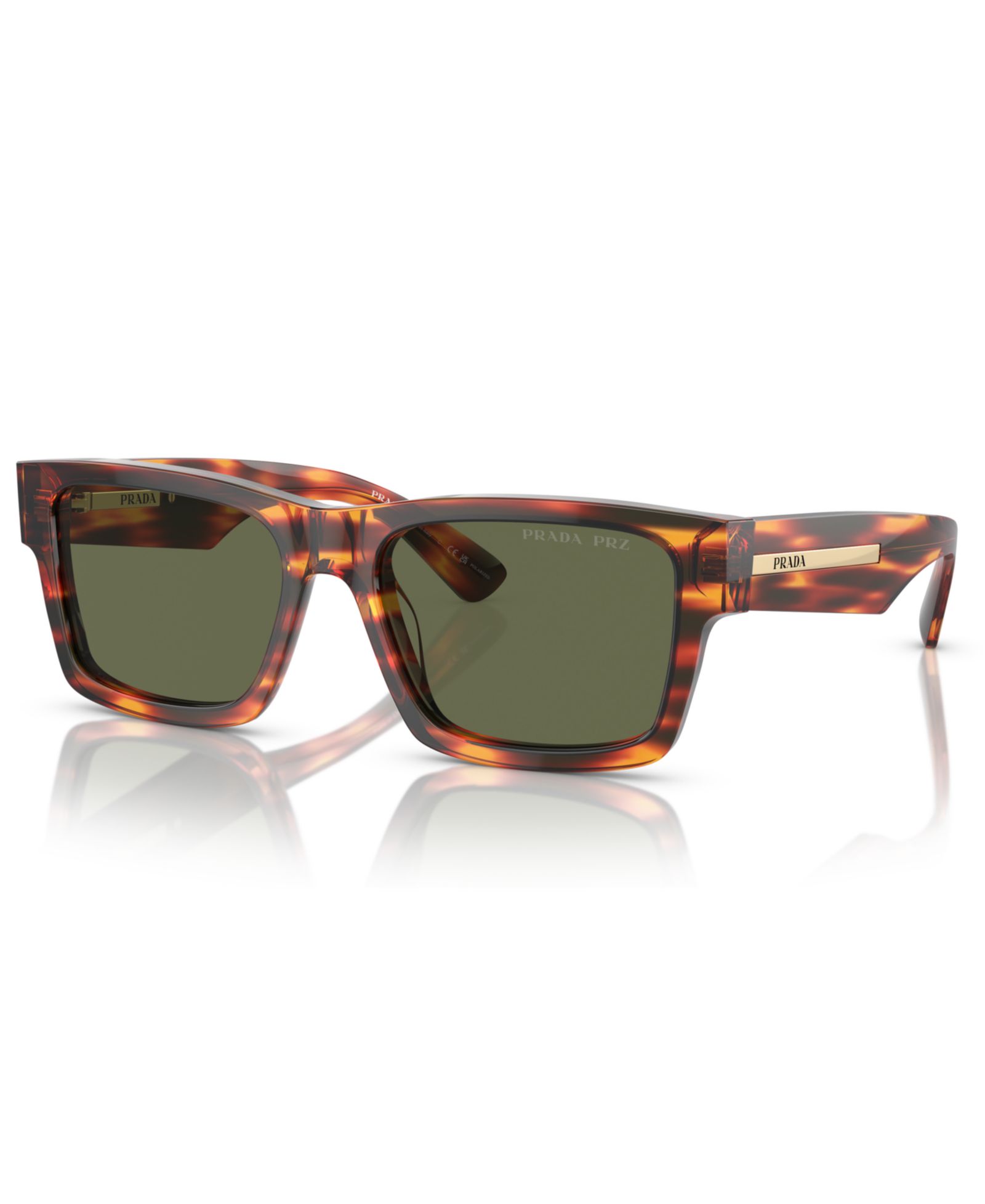 Мужские солнцезащитные очки Prada Rectangular, PR 25ZS