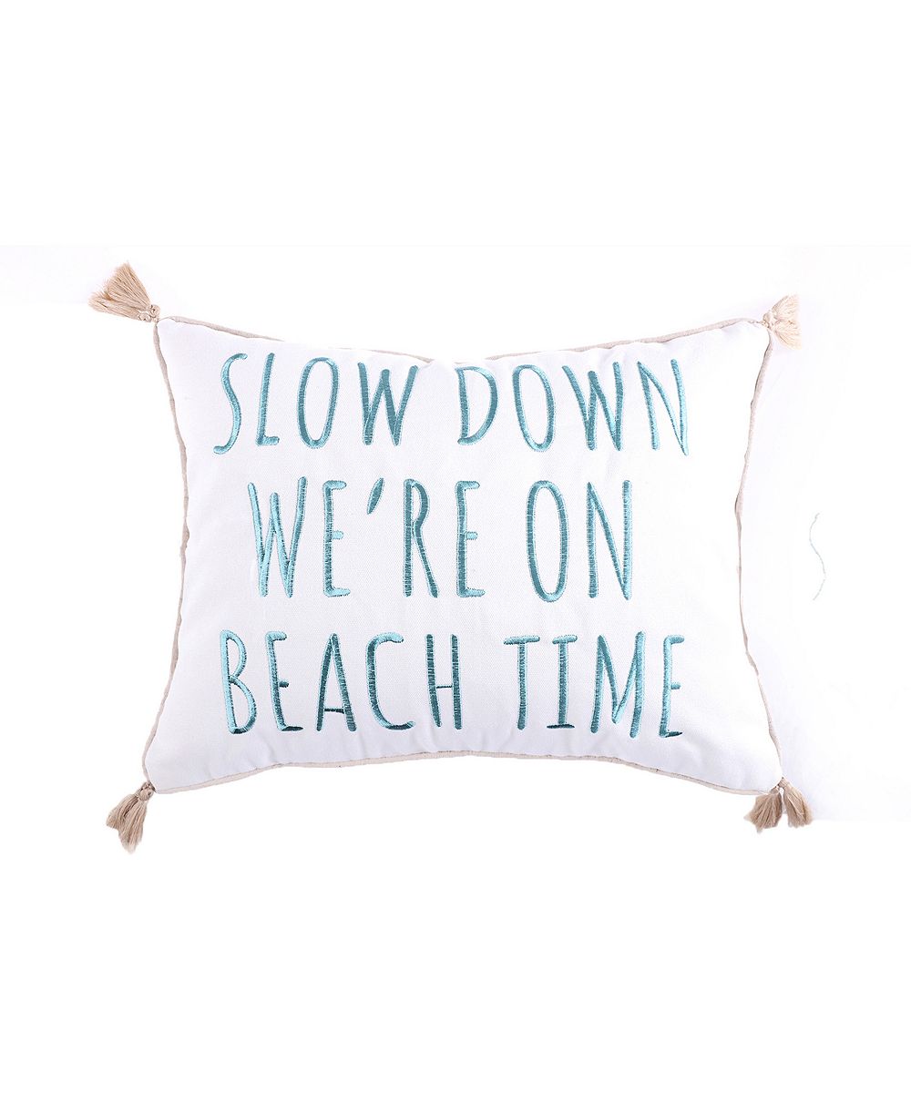 Декоративная подушка Levtex Stone Harbor Embroidered 14" x 18"