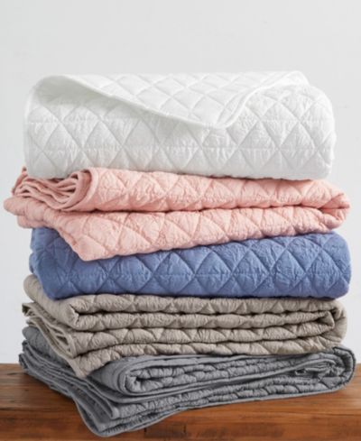 Декоративное покрывало Levtex Homthreads Rowan Reversible Quilted, 50" x 60"