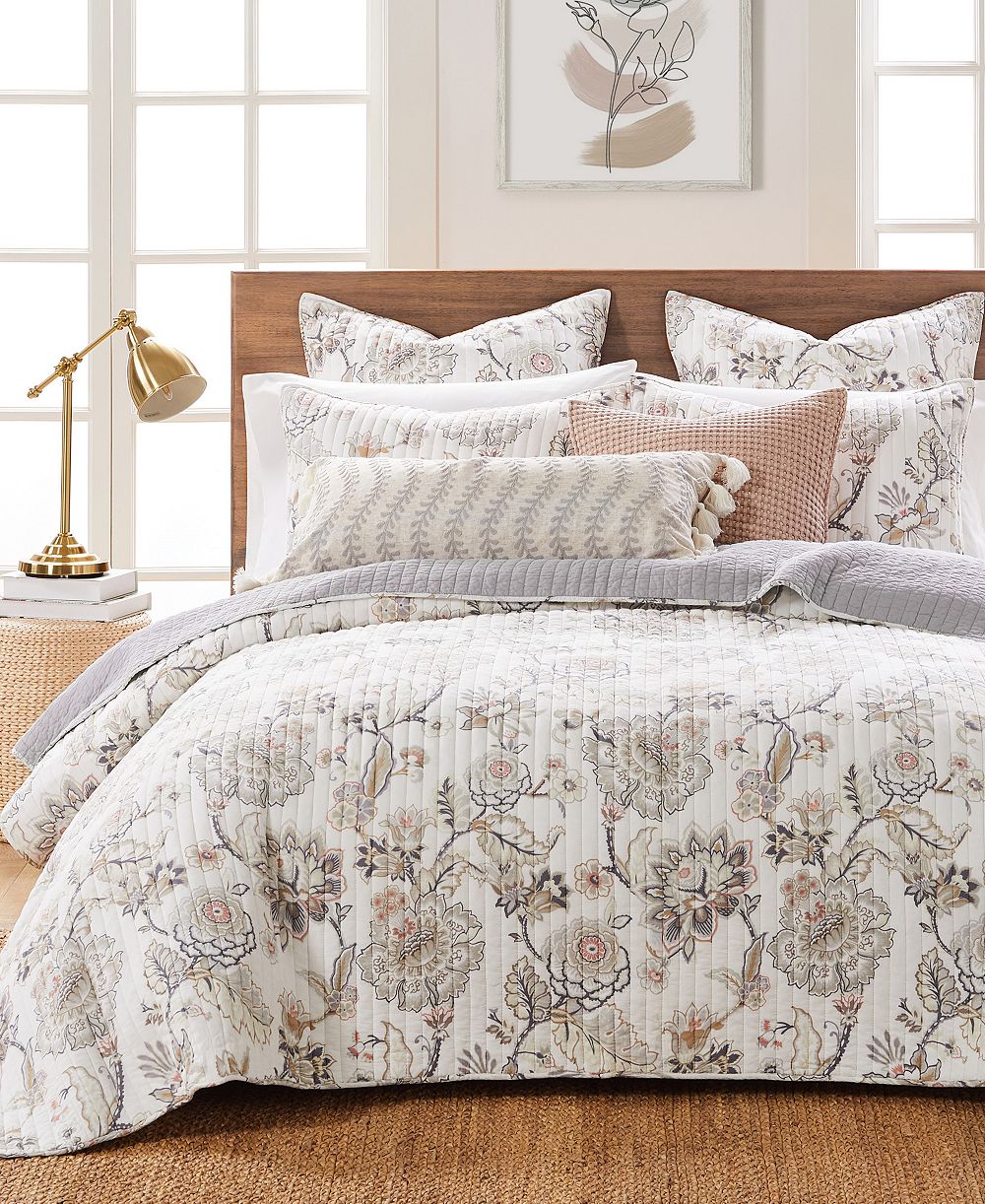 Levtex Home Ophelia Reversible 3-Pc. Quilt Set, King/California King