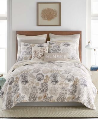 Levtex Home Caspian Sea Reversible 3-Pc. Quilt Set, King/California King