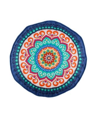 Levtex Fantasia Boho декоративная подушка, 18" Round