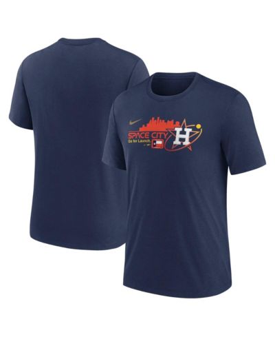 Мужская футболка Nike Navy Houston Astros City Connect Tri-Blend