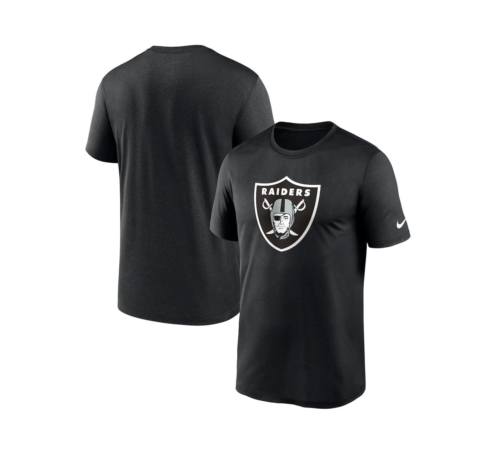 Men's Nike Black Las Vegas Raiders Legend Logo Performance T-shirt