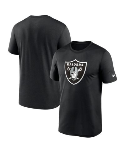 Мужская футболка Nike Las Vegas Raiders Legend Logo Performance, черная