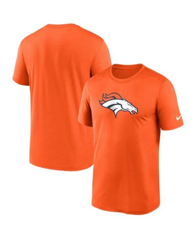 Мужская футболка Nike Denver Broncos Legend Logo Performance, оранжевая