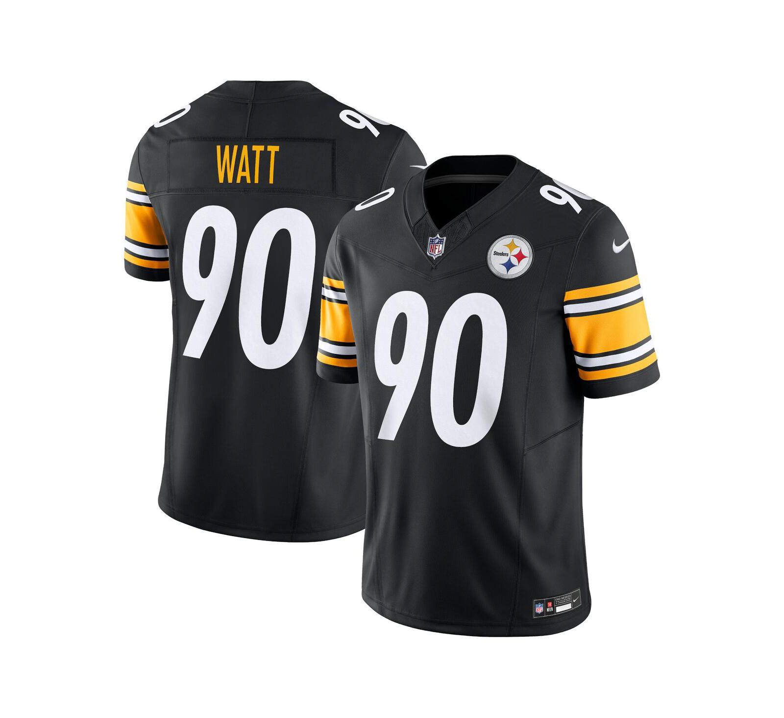 Nike Men's T.J. Watt Pittsburgh Steelers Vapor F.U.S.E. Limited Alternate 2 Jersey