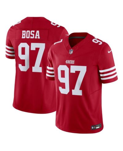 Men's Nike Nick Bosa Scarlet San Francisco 49ers Vapor F.U.S.E. Limited Jersey