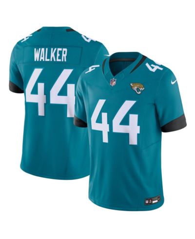 Nike Мужская джерси Travon Walker Teal Jacksonville Jaguars Vapor F.U.S.E. Limited