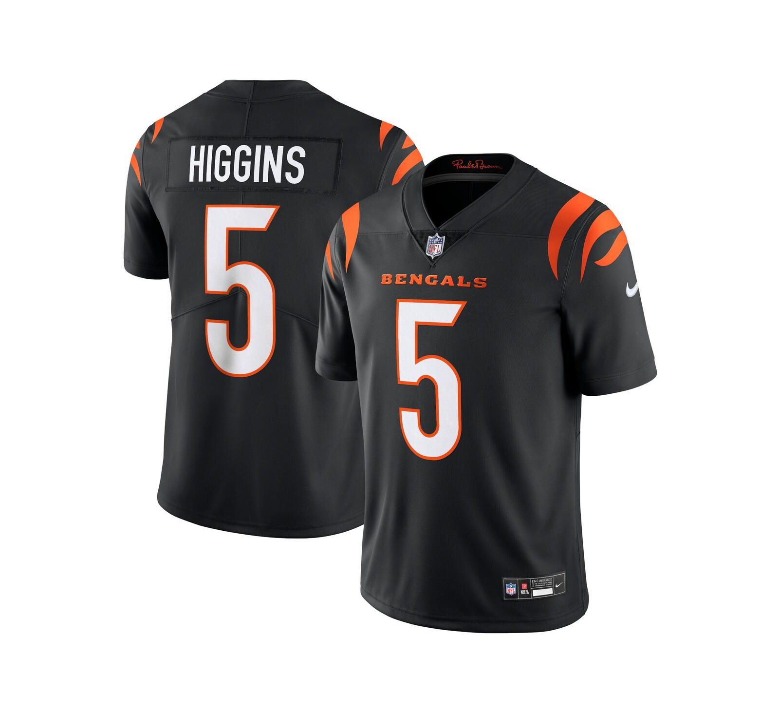 Мужская джерси Nike Higgins Cincinnati Bengals Vapor Untouchable Limited