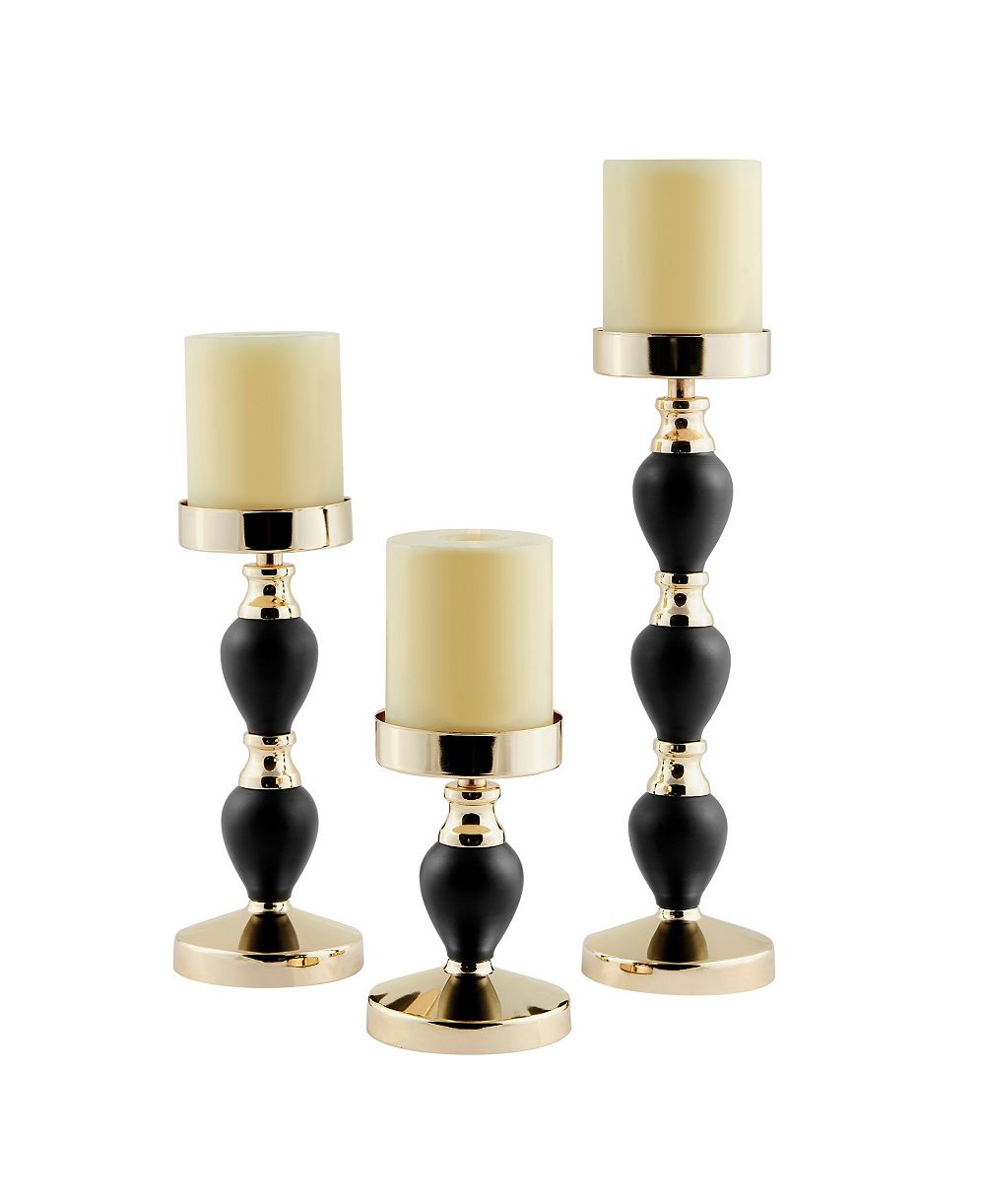 Подсвечники Danya B Talia Candlestick Taper, комплект из 3 шт.