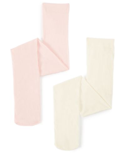 Trimfit 2-Pack Microfiber Tights, Little Girls & Big Girls