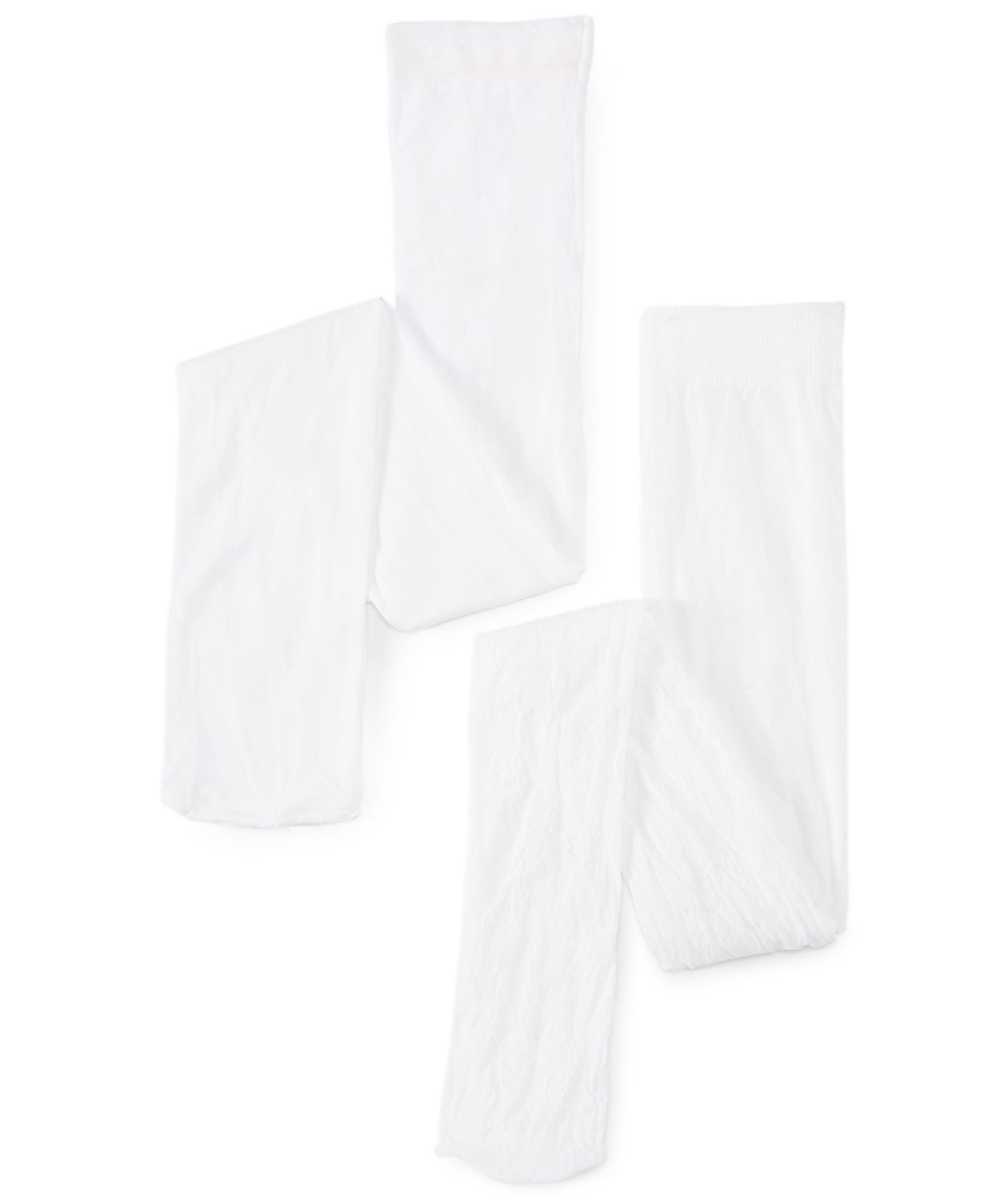 Trimfit Girls' 2-14 Two Pack Stretchy Fit Tights