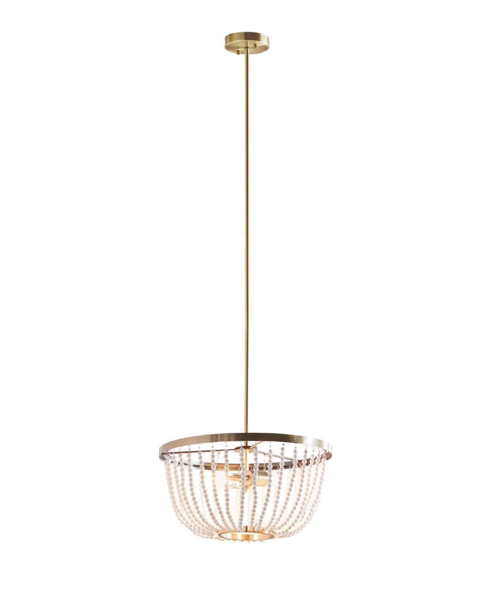 Hampton Hill Melrose 2-Light Beaded Chandelier
