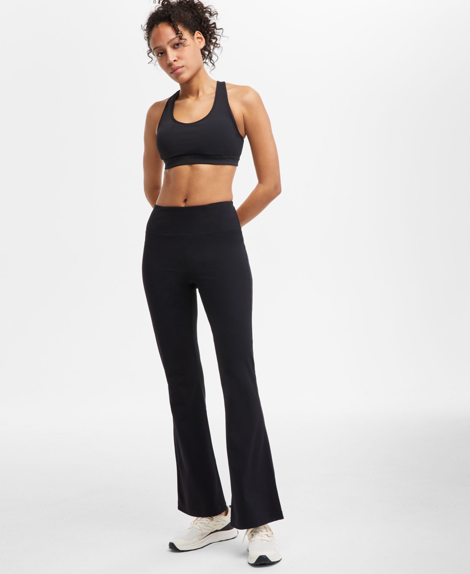 ID Ideology Women's Studio High Rise Flare Leggings, Created for Macy's