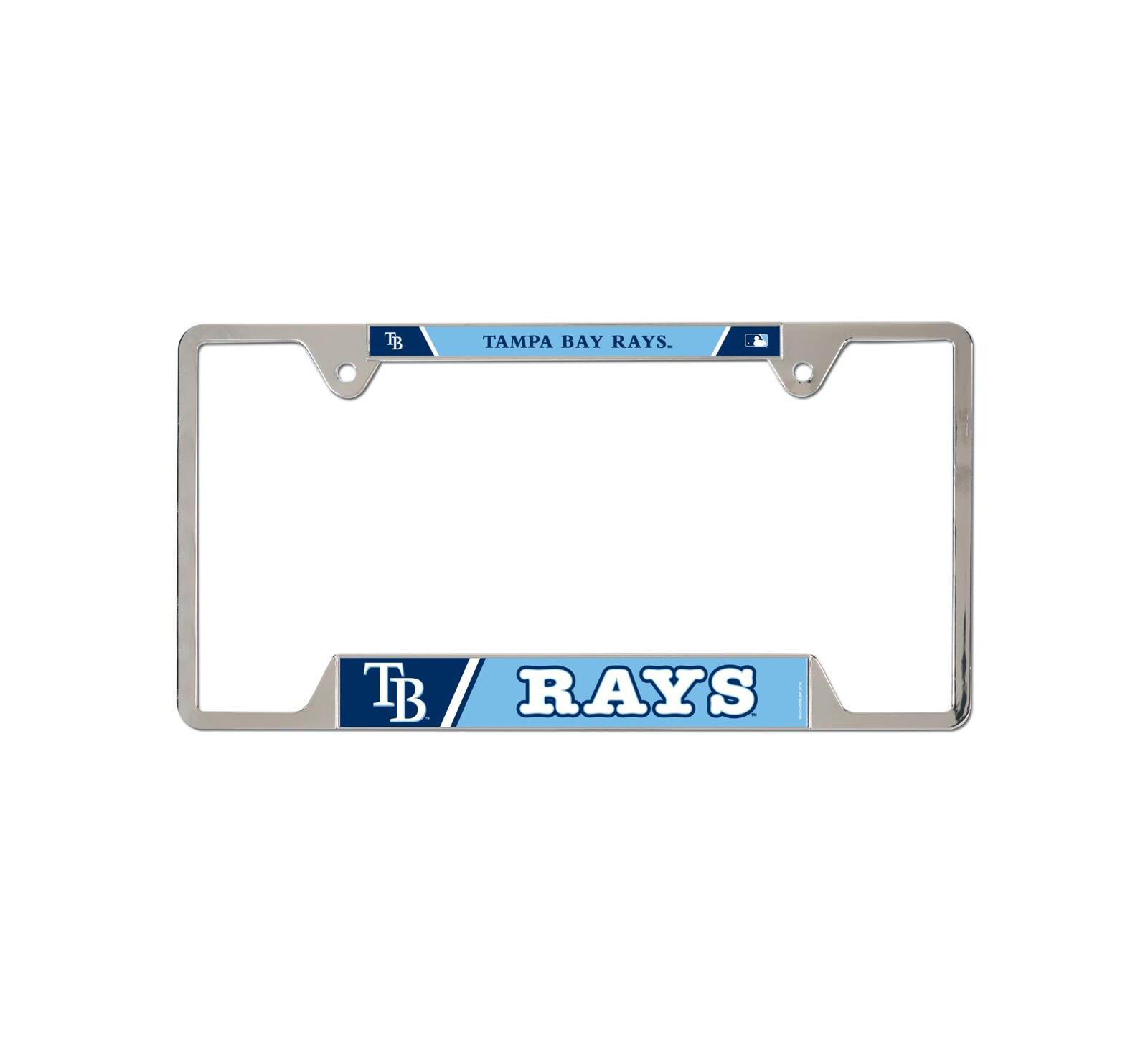 Tampa Bay Rays Wincraft Metal License Plate Frame