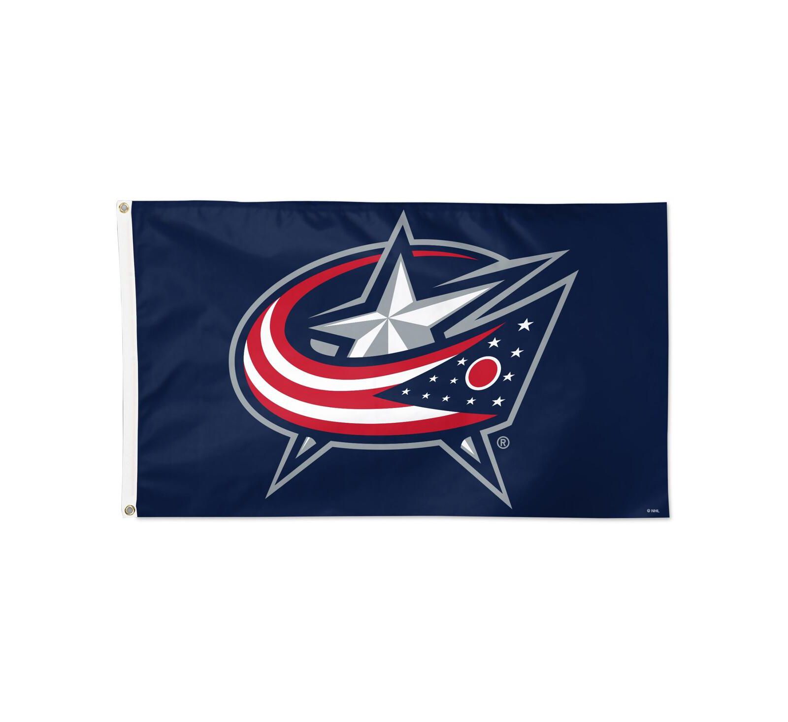 Флаг Wincraft Columbus Blue Jackets 3' x 5' Primary Logo односторонний