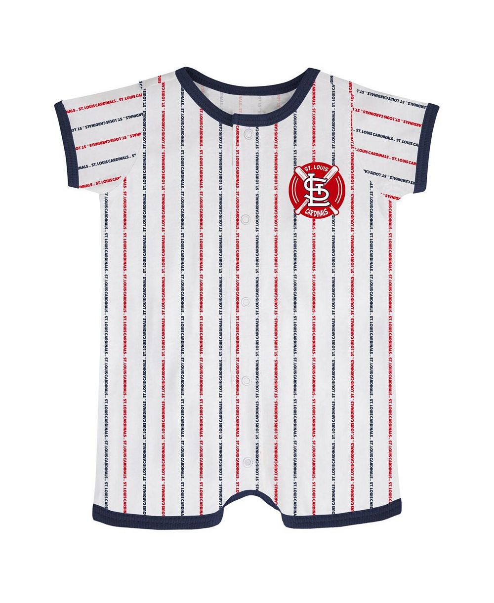 Детский комбинезон Outerstuff White St. Louis Cardinals Ball Hitter